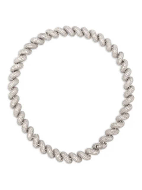 Eddie Borgo rope pavé necklace