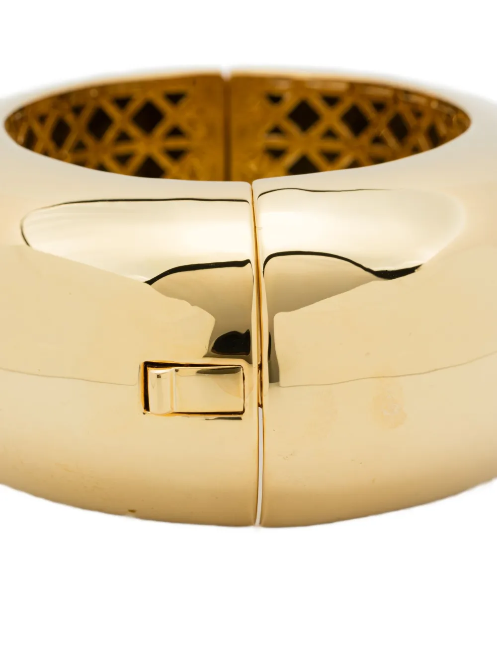Eddie Borgo 12kt Yellow Gold Domed Cuff Bracelet In Gold
