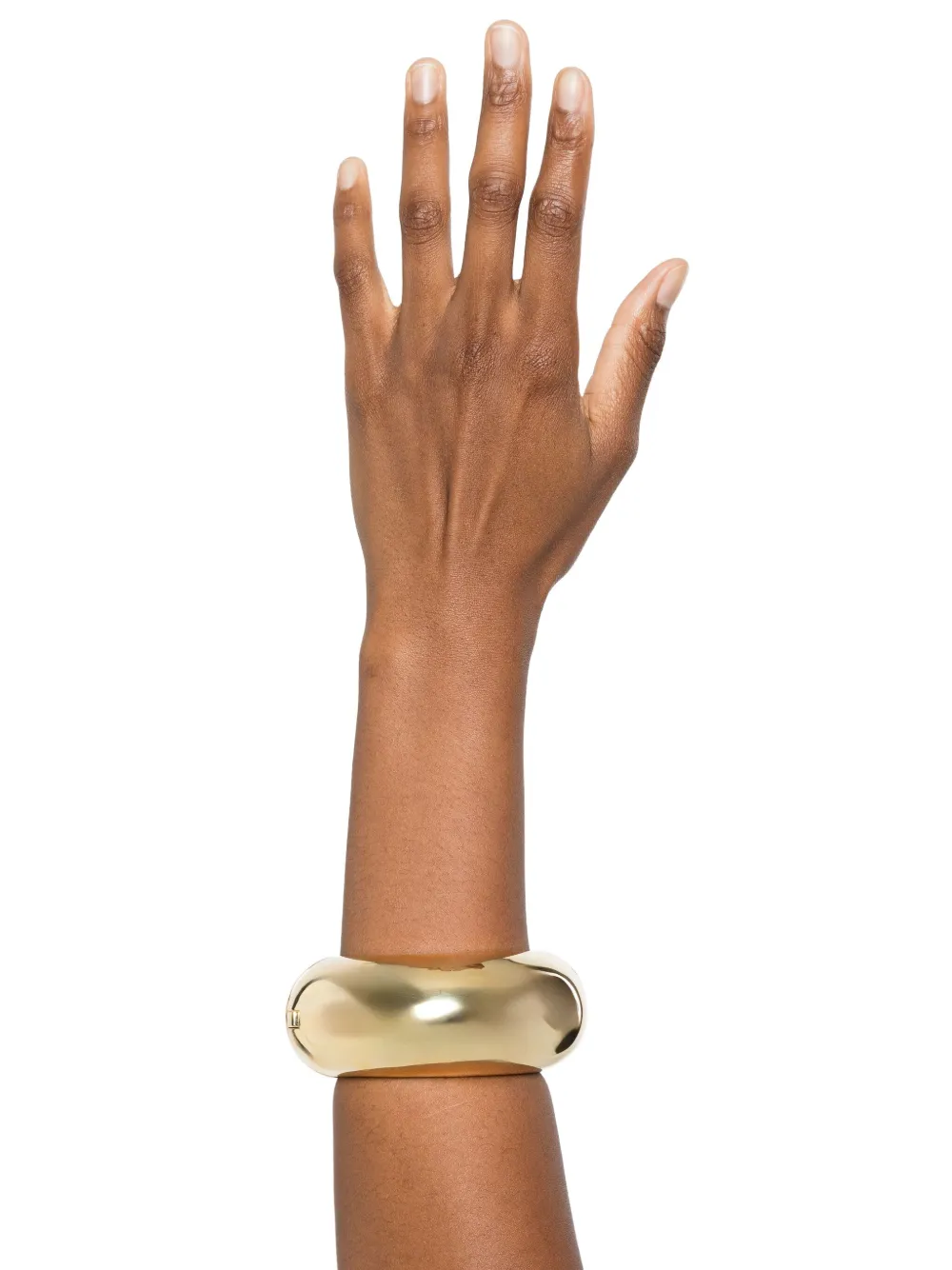 Eddie Borgo 12kt yellow gold Domed cuff bracelet | Fine Jewelry | Image 2