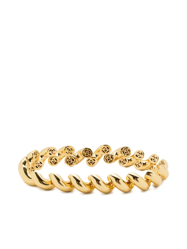 Eddie Borgo ロープ ブレスレット S | ゴールドトーン | FARFETCH JP