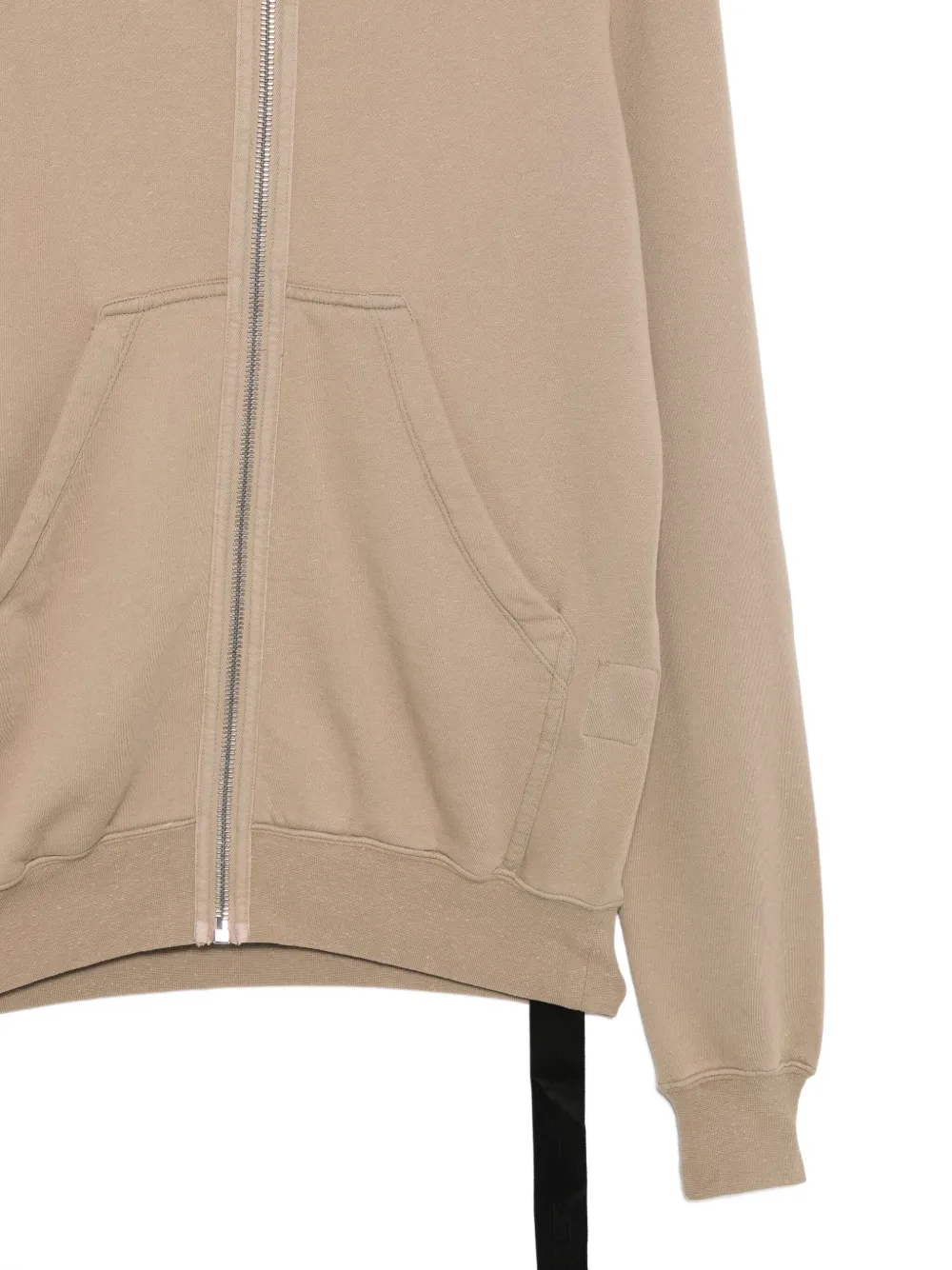 Rick Owens DRKSHDW Hoodie met rits Beige
