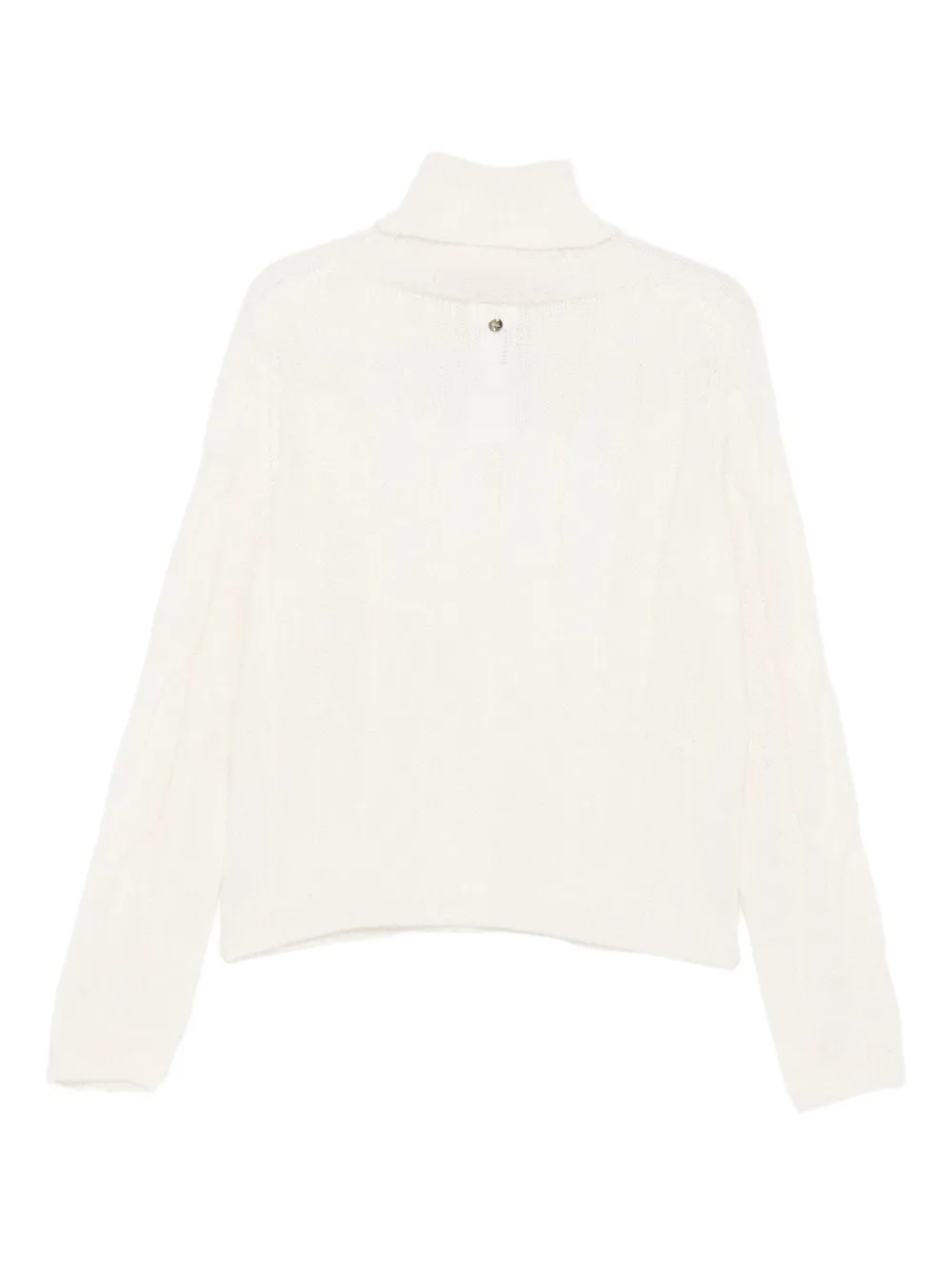 LIU JO cable-knit roll-neck sweater | كنزات | Image 2