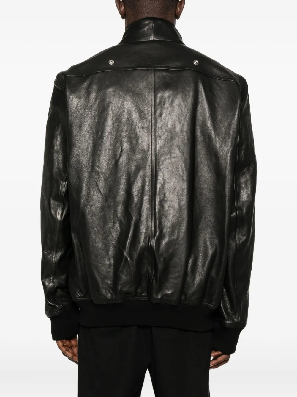 Rick Owens Hollywood Flight Concordians Jacket In Black