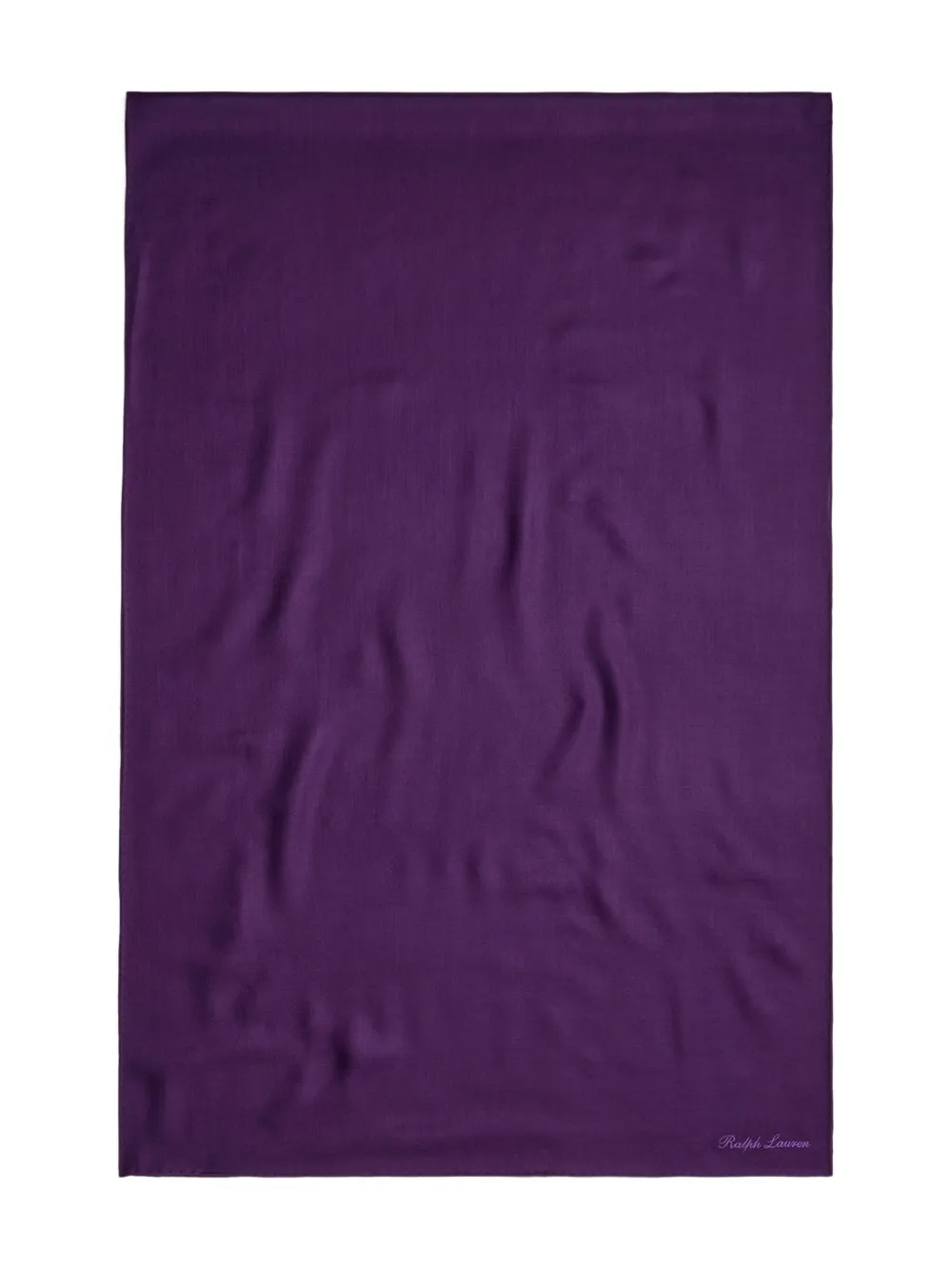 Ralph Lauren Cashmere-pashmina Scarf In Burgundy