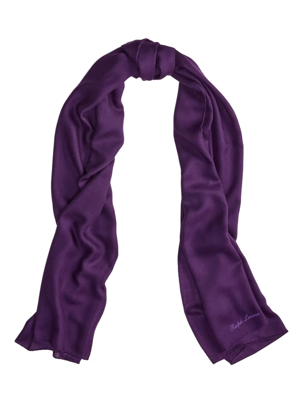 Ralph Lauren Collection cashmere-pashmina scarf - Paars