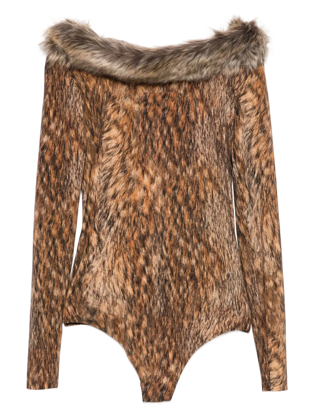 MM6 Maison Margiela animal-print bodysuit | T-Shirts & Jersey Shirts | Image 2