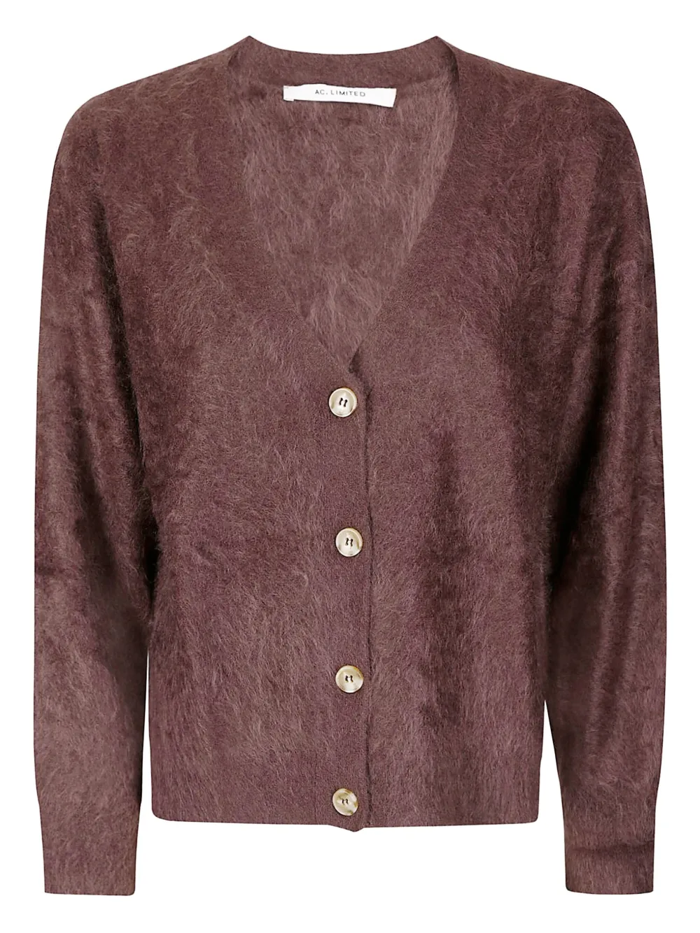 absolut cashmere Gloria button-front cashmere cardigan | Brown | Image 1