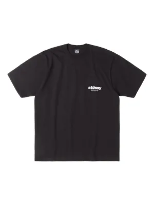 Stüssy Logo T-shirt | Black | FARFETCH