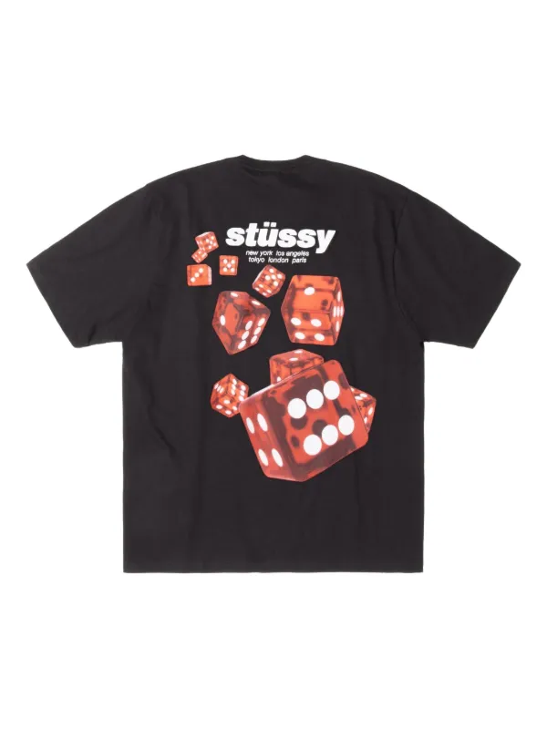 Stüssy Rollers T-shirt | Black | FARFETCH