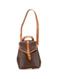 Celine Pre-Owned 1995 Mini Macadam Coated Canvas Twin backpack - Brown