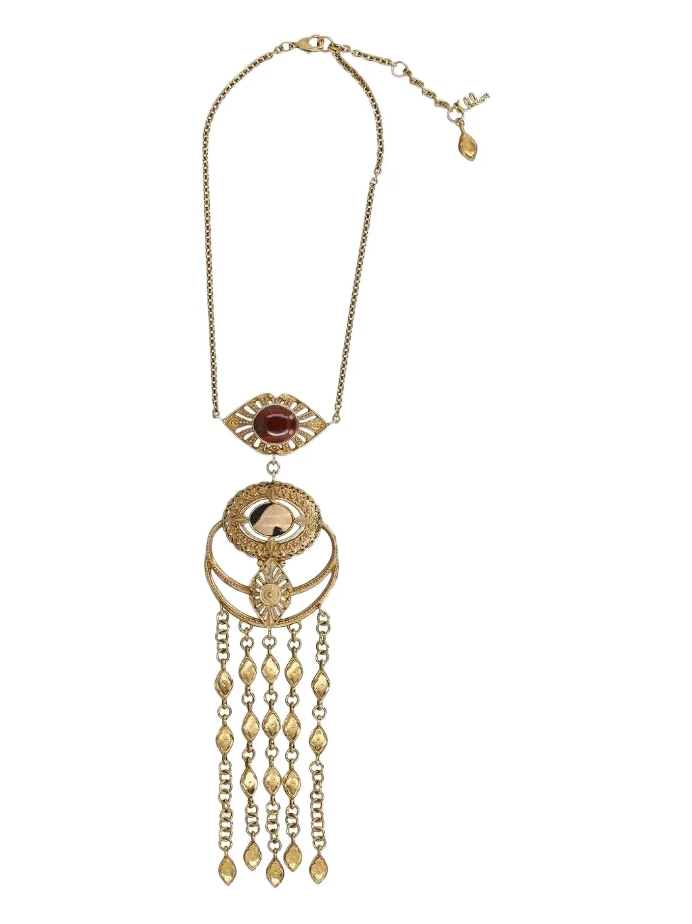 Chloé stone-embellished necklace | Gold | Image 1