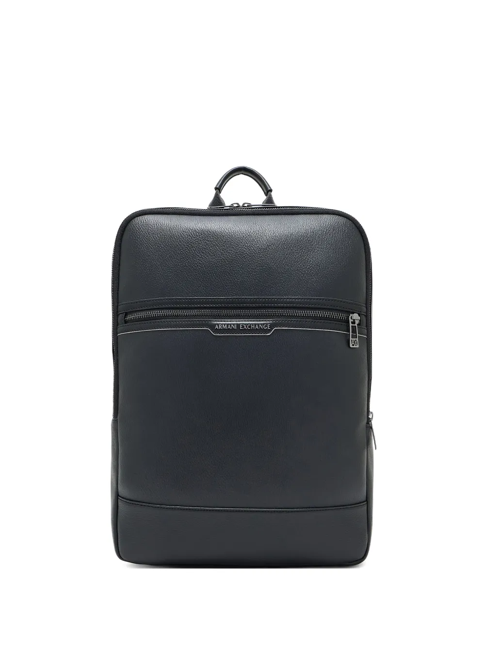 Armani Exchange Zip-fastening Backpack In Black