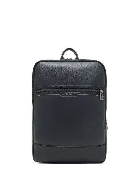 Armani Exchange zip-fastening backpack