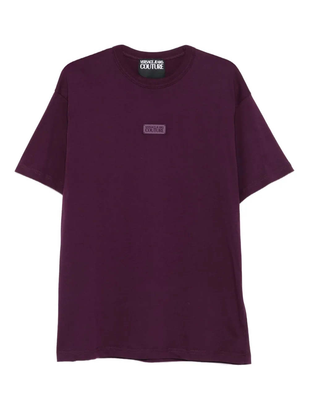 Versace Jeans Couture logo-plaque T-shirt | Red | Image 1