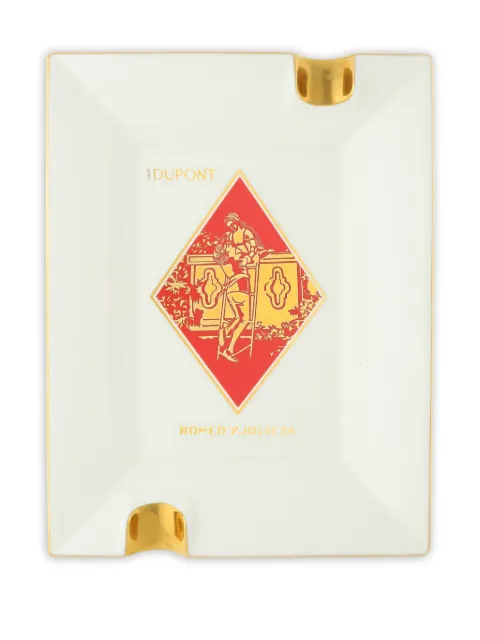 S.T. Dupont logo-print ashtray