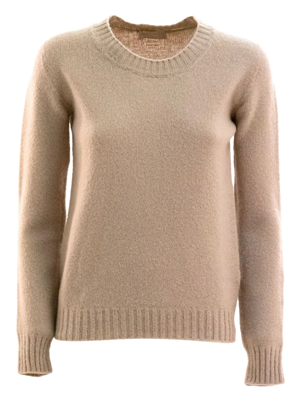 Drumohr Ribbed Sweater In Neutral