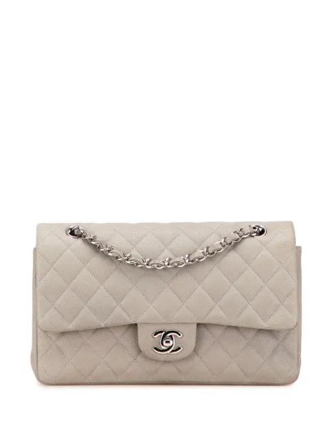 CHANEL Pre-Owned 2012 Medium Classic Caviar Double Flap shoulder bag