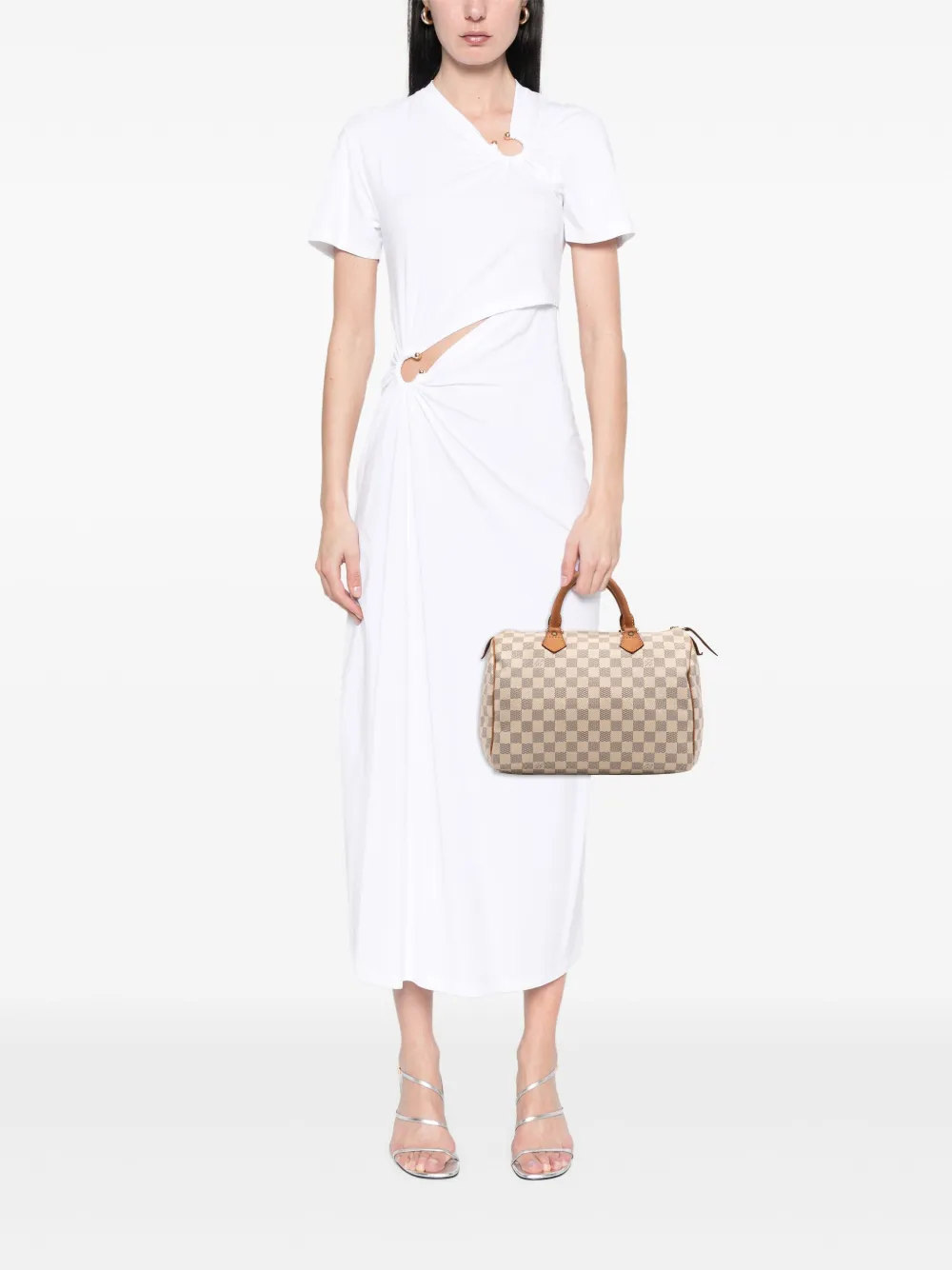 Louis Vuitton Pre-Owned 2010 Damier Azur Speedy 30 boston bag | Pre-Owned | Image 2