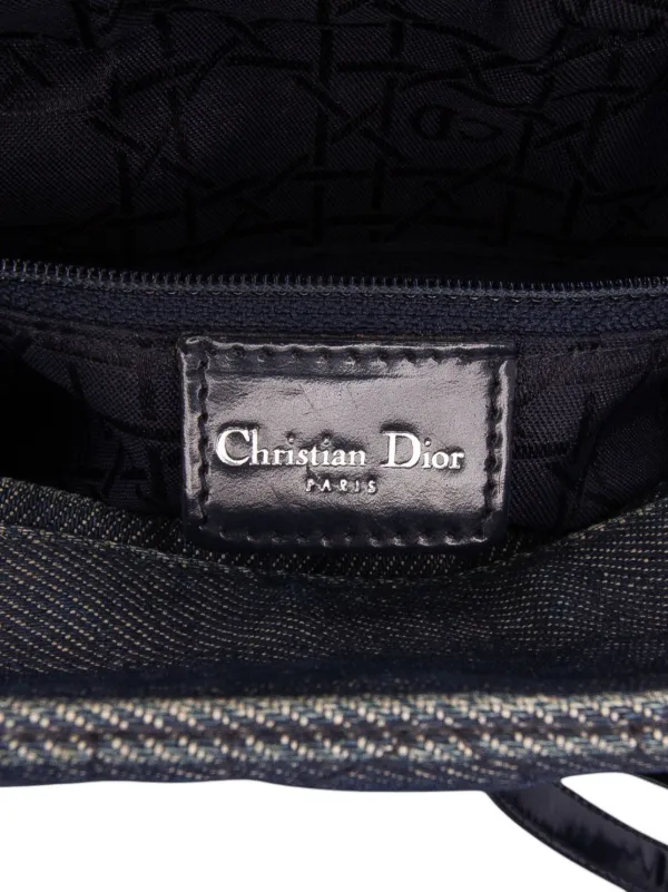 クリスチャンディオール鞄 Christian Dior Pre-Owned 1999 ラージ デニム カナージュ レディ