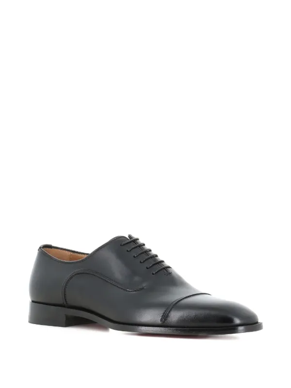Christian Louboutin Seriox Oxford Shoes Black FARFETCH