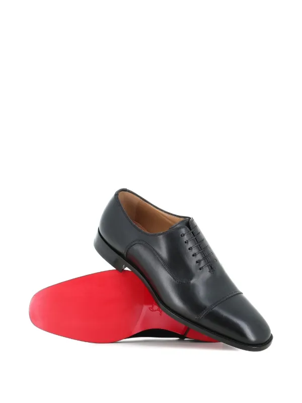 Christian Louboutin Oxford Shoes Alphamale Rocks - Oxfords - Patent calf leather - Black  main image 2