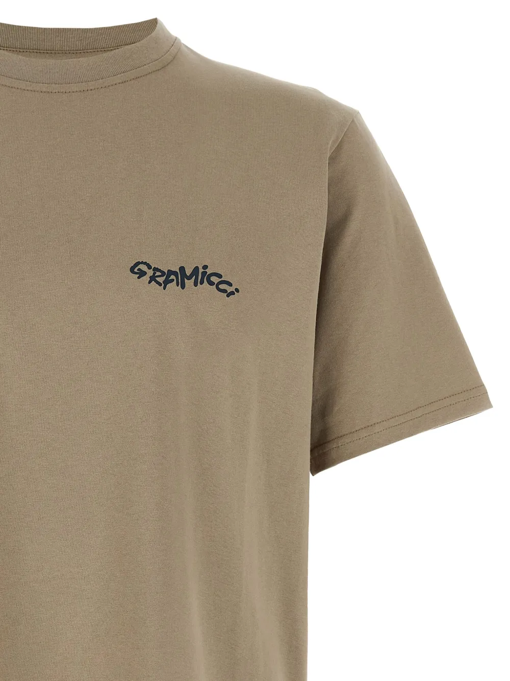 Gramicci Gecko T-shirt Beige In Brown