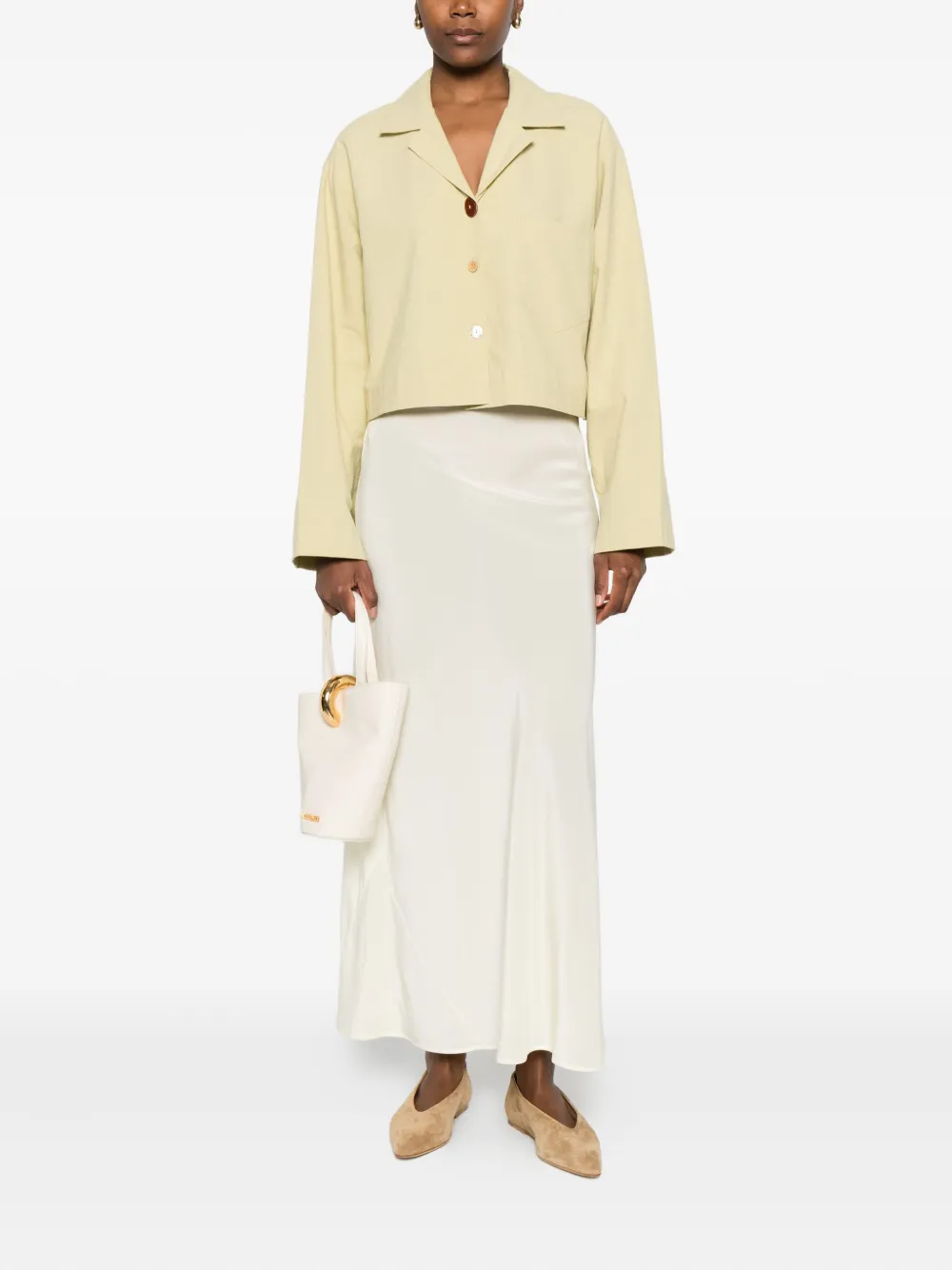 Nanushka Cropped blouse - Groen