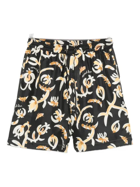 Nanushka floral-print shorts