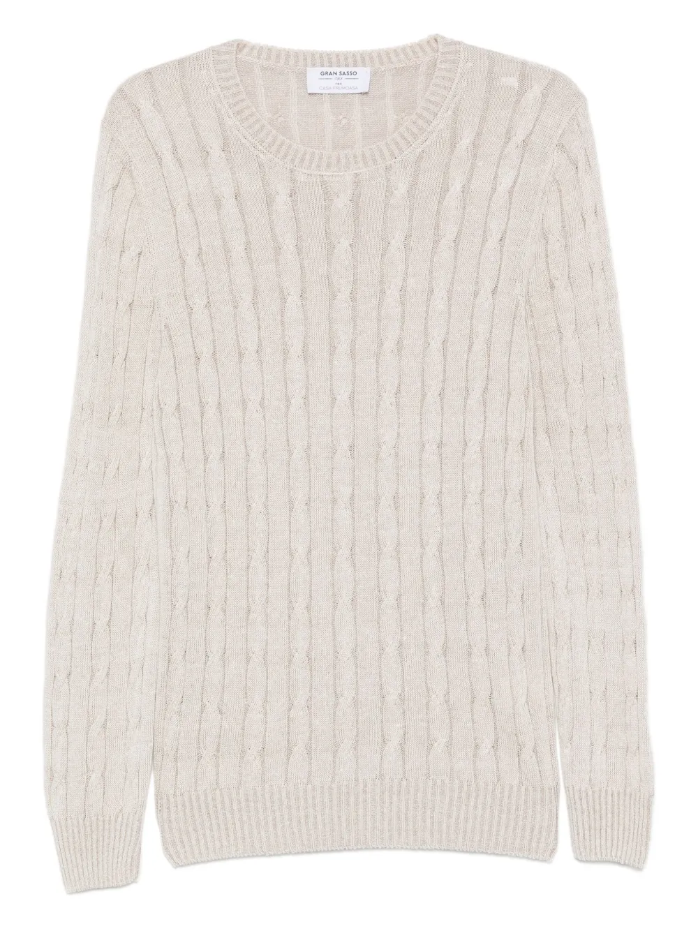 Gran Sasso crew-neck sweater | Neutrals | Image 1