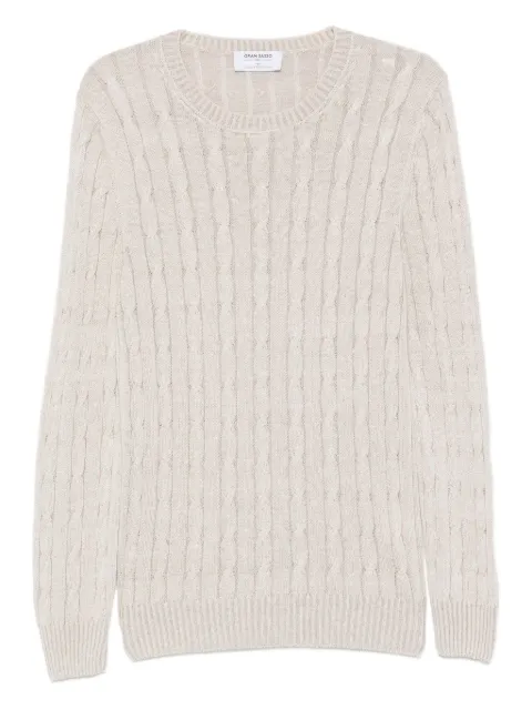 Gran Sasso suéter con cuello redondo