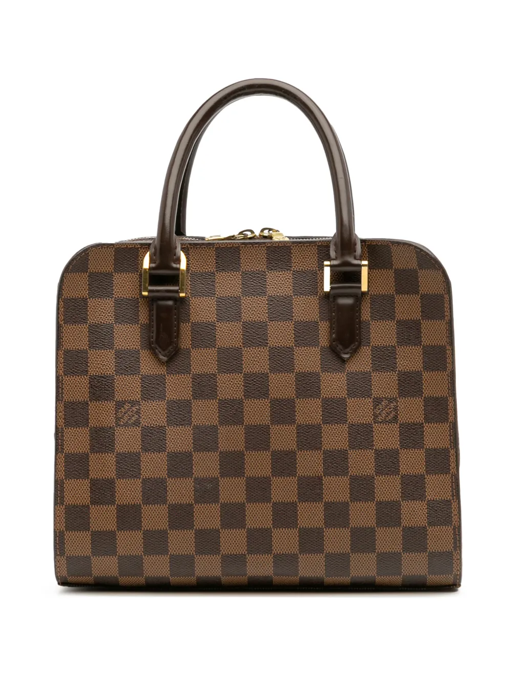 Louis Vuitton Pre-Owned 2004 Damier Ebene Triana handbag | Brown | Image 1