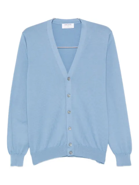 Gran Sasso cárdigan con cuello en V