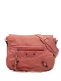 Balenciaga Pre-Owned 2012-2025 Lambskin Motocross Classic Folk Messenger Bag crossbody bag - Pink
