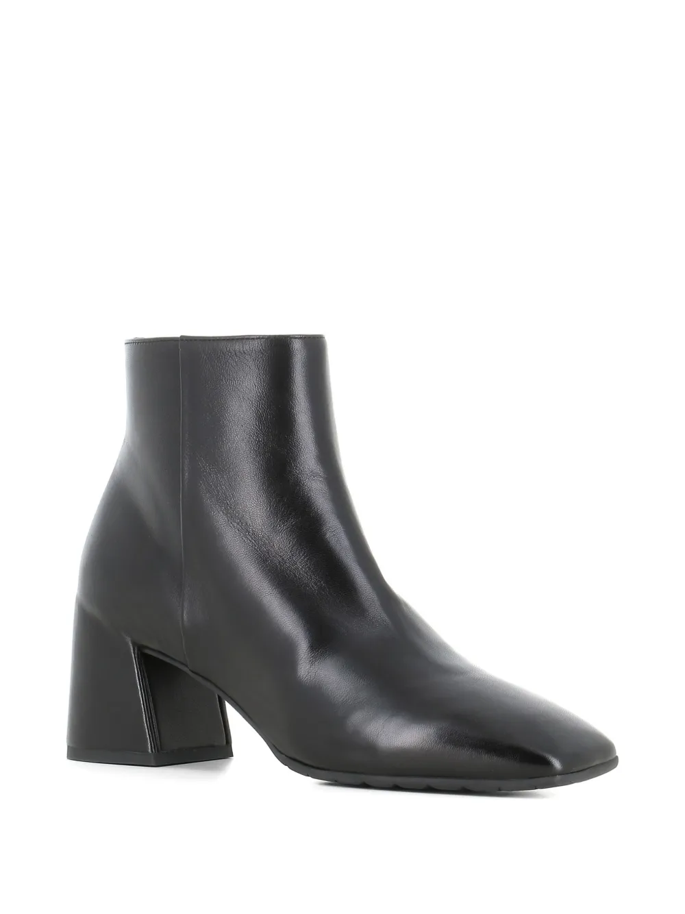 Tassinari 65mm Square-toe Ankle Boots In Black