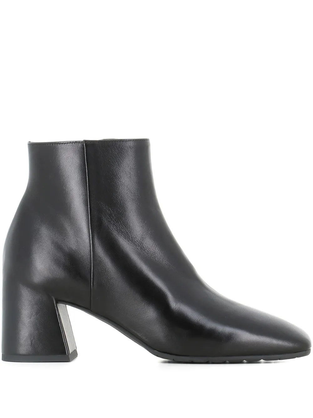 Tassinari 65mm Square-toe Ankle Boots In Black