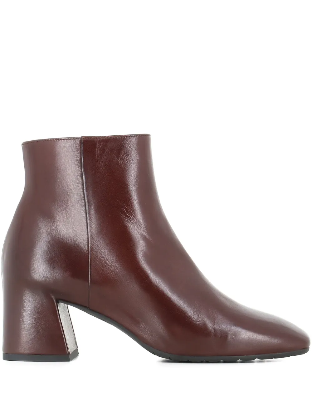 Tassinari 65mm Square-toe Ankle Boots In Brown