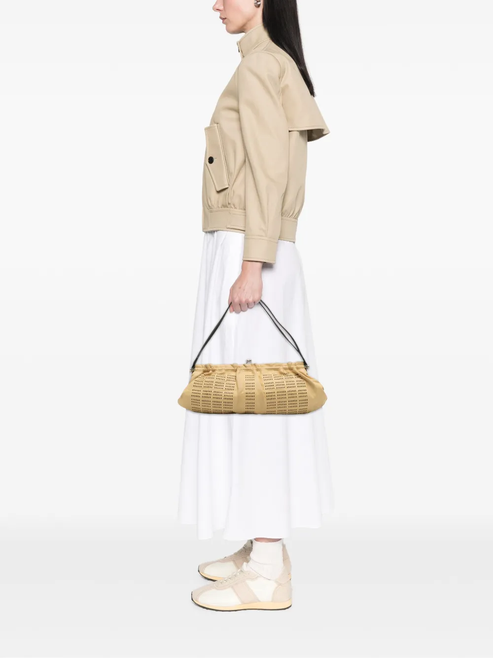 Miu Miu Pre-Owned شنطة كتف 'كيس لوك' جلد 2000-2025 | كلاسيكيات | Image 2