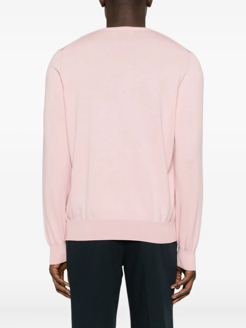 Gran Sasso V-neck Sweater In Pink