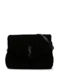 Saint Laurent Pre-Owned 2018 Toy Shearling Loulou crossbody bag - Black