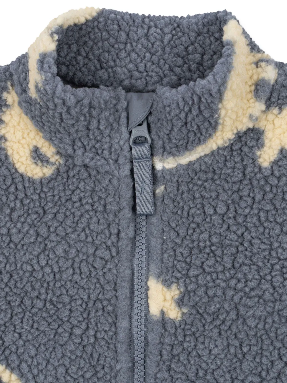 Konges Sløjd Dino bomberjack met rits Blauw