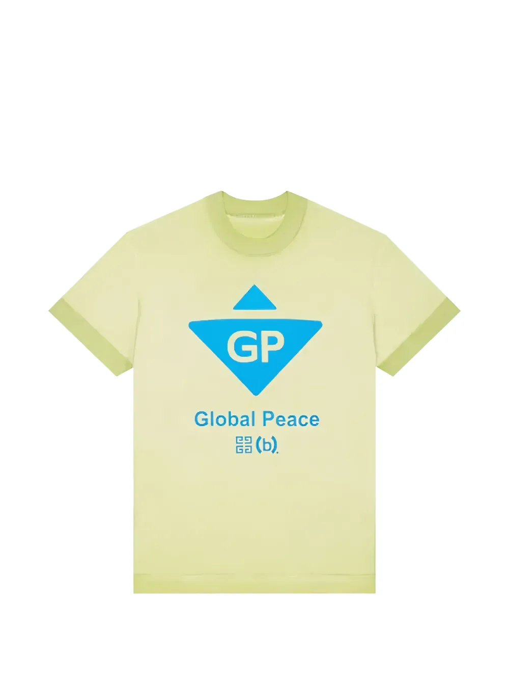 Givenchy Stadium Global Peace "Citrus Green" T-shirt - Grün