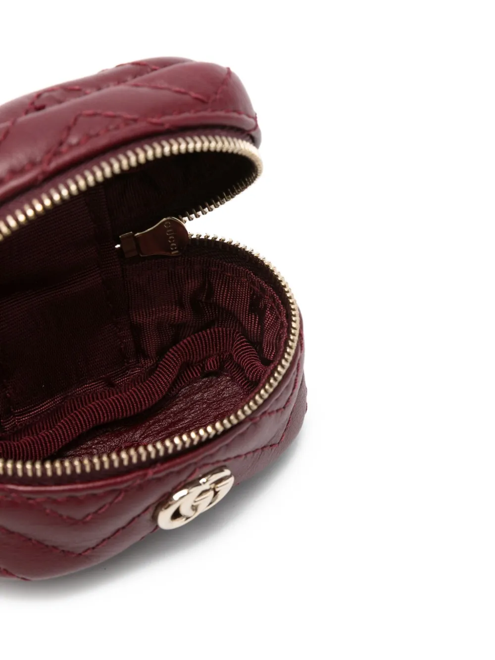 Gucci Gewatteerde sleutelhanger Rood