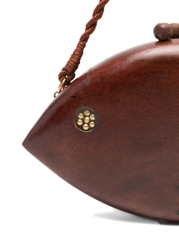 ちー　Simon miller leather bag レザー バッグ Simon Miller Studded Shoulder Bag | Brown | FARFETCH