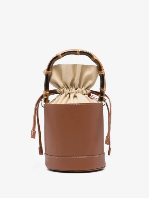 Simon Miller Tiki top-handle leather tote bag
