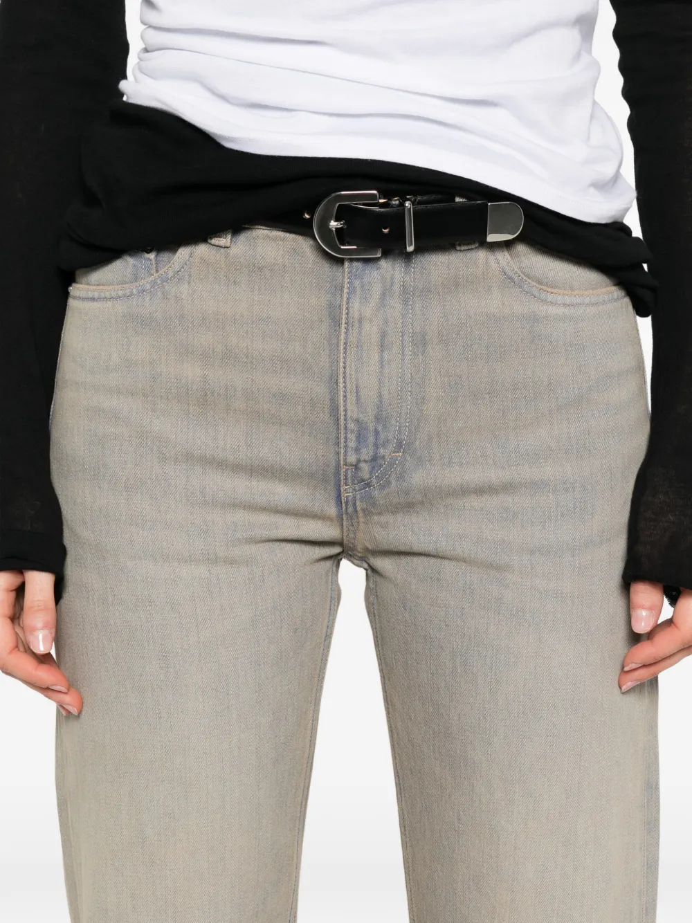 OUR LEGACY Bootcut jeans Grijs