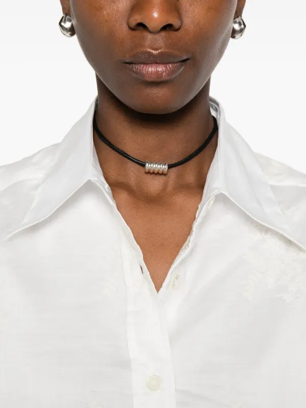 OUR LEGACY lace-trim Shirt | White | FARFETCH