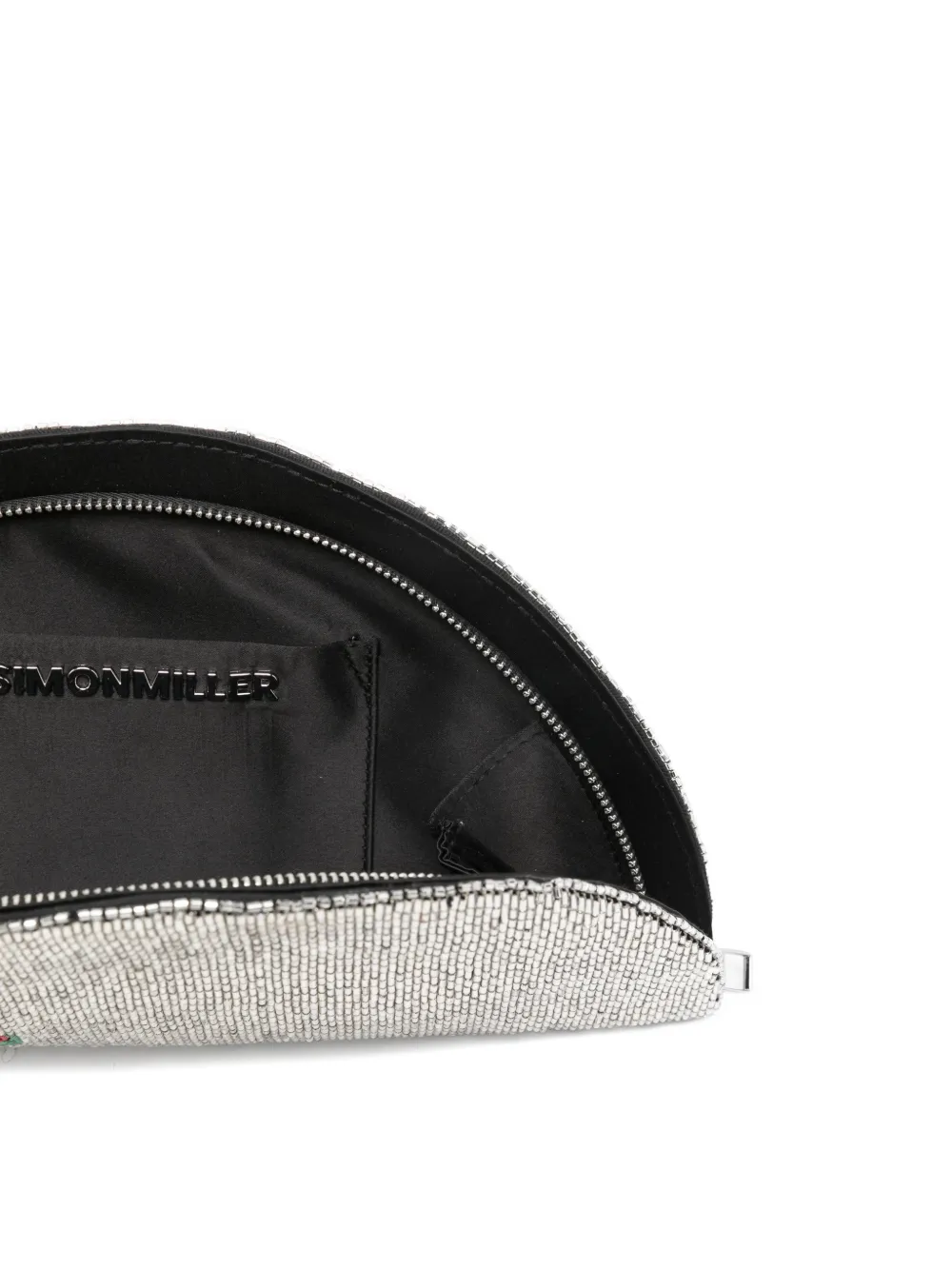Simon Miller Lune clutch met kralen Zilver