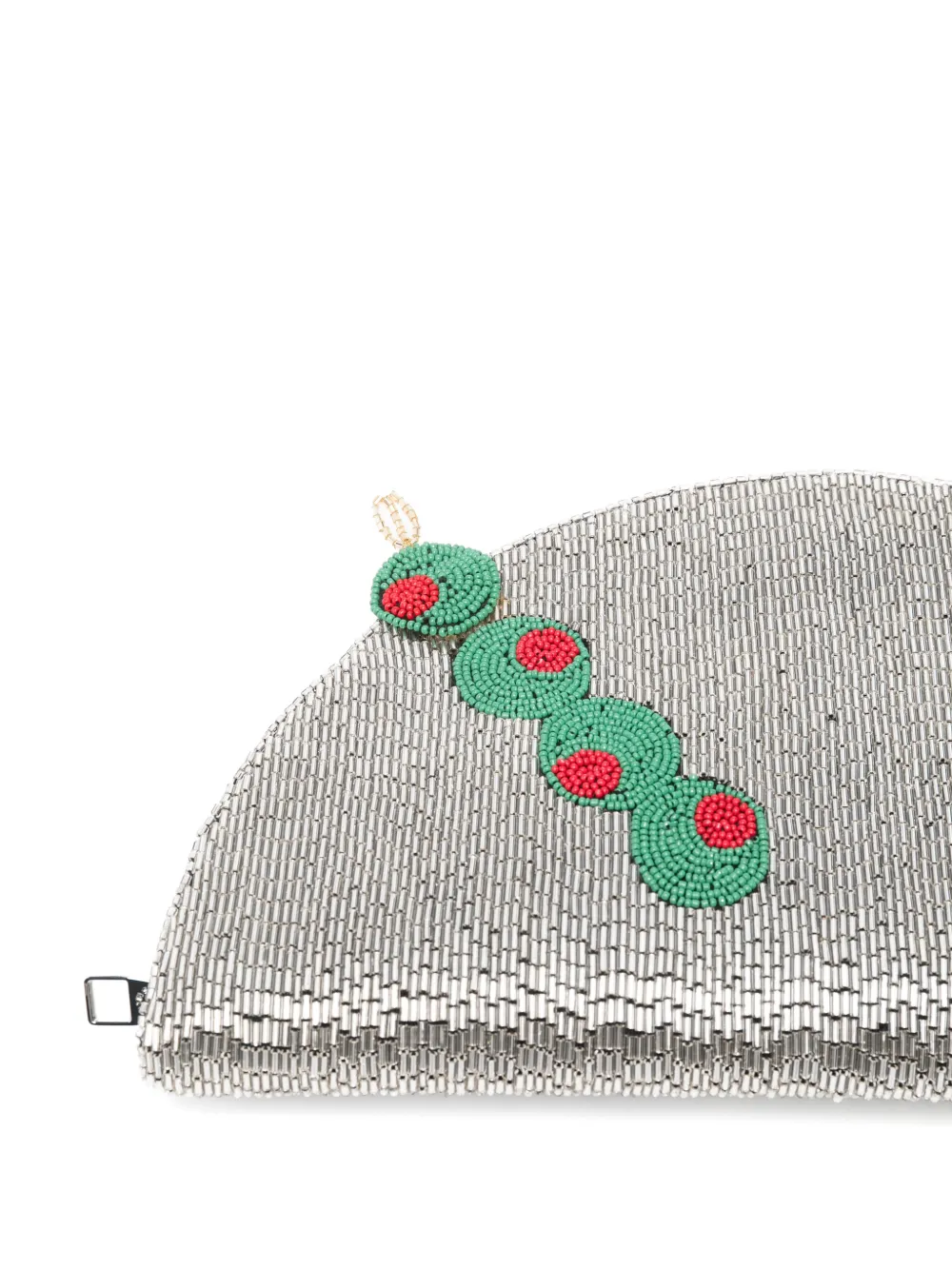 Simon Miller Lune clutch met kralen Zilver