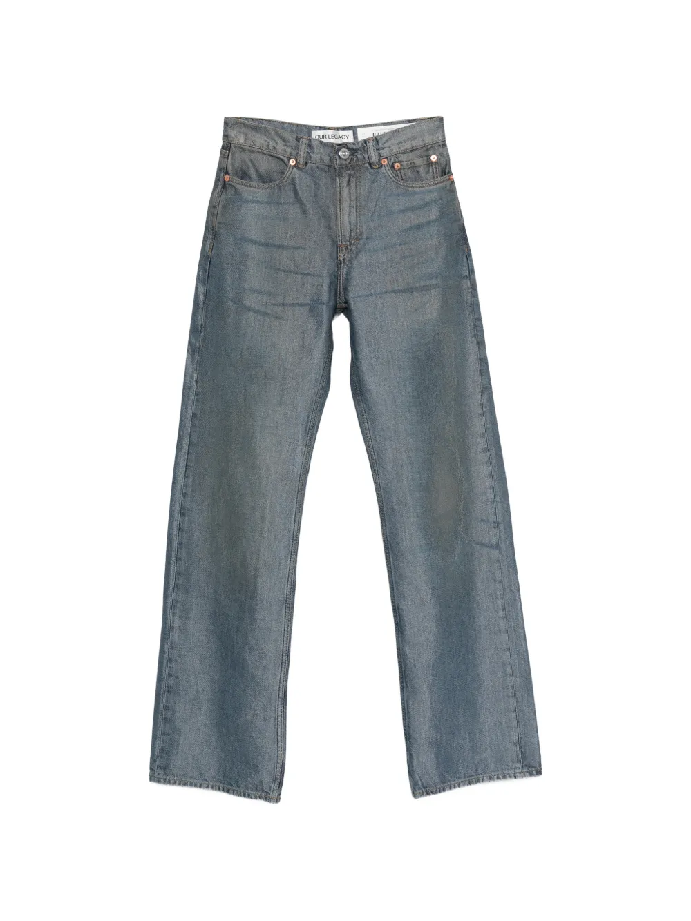 OUR LEGACY Wata cut jeans - Blu