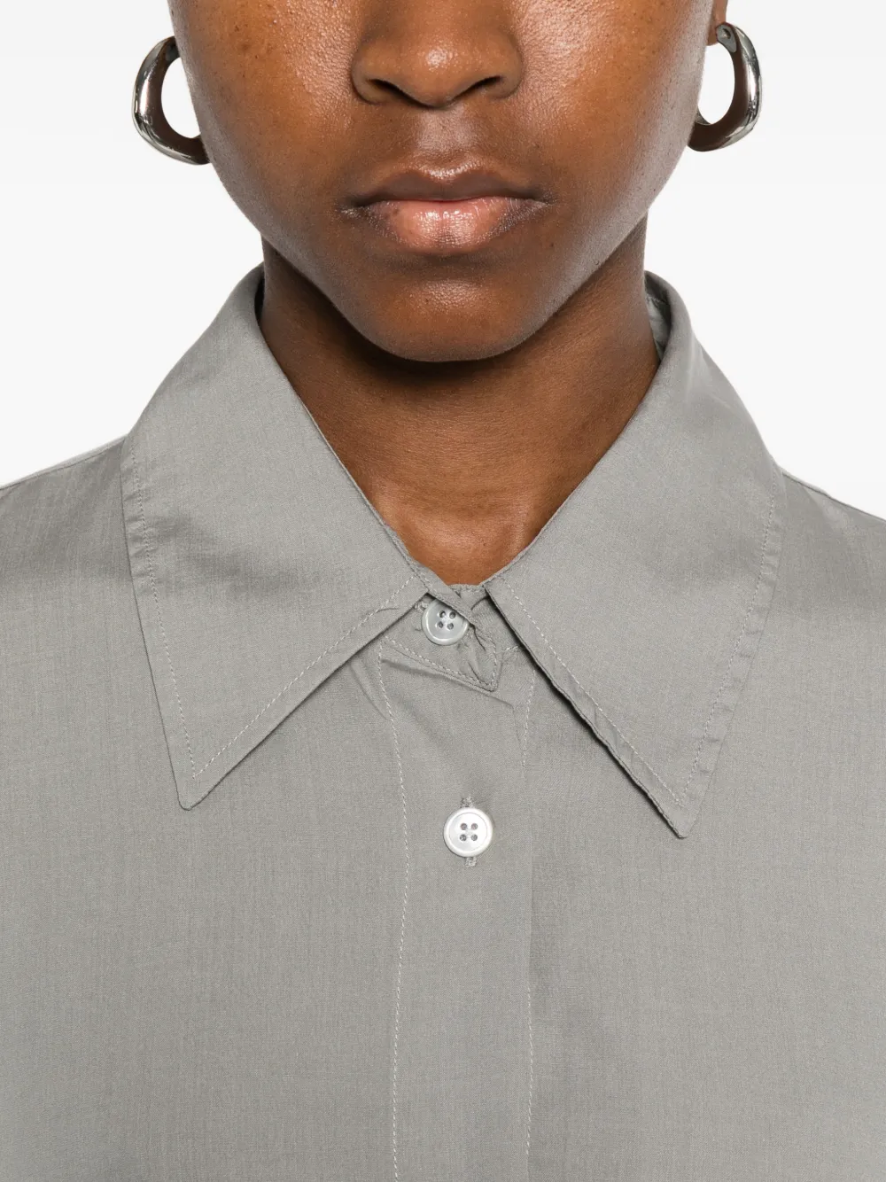 OUR LEGACY Flux asymmetrische blouse Grijs